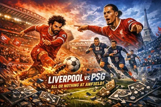 Liverpool Face PSG at Anfield and Must Abandon Caution to Survive